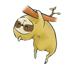 NAMAKEMONO a sloth sticker #9927487