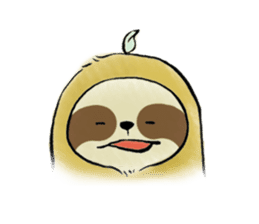 NAMAKEMONO a sloth sticker #9927489