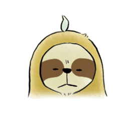 NAMAKEMONO a sloth sticker #9927490