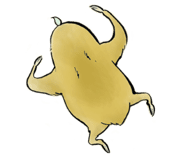 NAMAKEMONO a sloth sticker #9927492