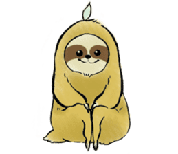 NAMAKEMONO a sloth sticker #9927493