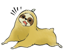NAMAKEMONO a sloth sticker #9927495