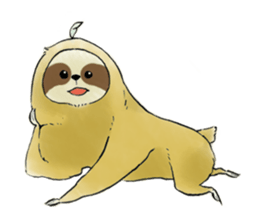 NAMAKEMONO a sloth sticker #9927496
