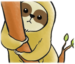 NAMAKEMONO a sloth sticker #9927501