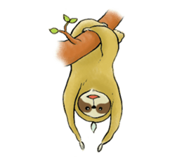 NAMAKEMONO a sloth sticker #9927503