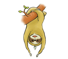 NAMAKEMONO a sloth sticker #9927503