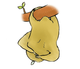 NAMAKEMONO a sloth sticker #9927505