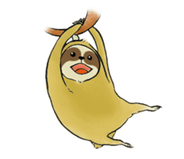 NAMAKEMONO a sloth sticker #9927508
