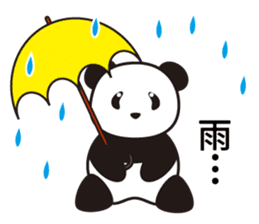 Panda named Ueno.5 sticker #9927547