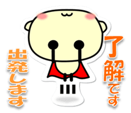 "OK + word" by the cut-out-style animal sticker #9927735