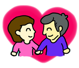 Haa-nee Wedding Series Gib&Ban sticker #9928067