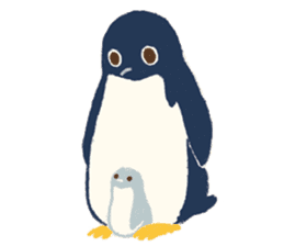 Adelie penguin sticker2 sticker #9928201