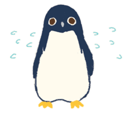 Adelie penguin sticker2 sticker #9928206