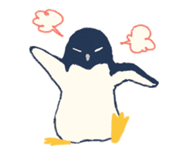 Adelie penguin sticker2 sticker #9928221