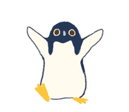 Adelie penguin sticker2 sticker #9928227