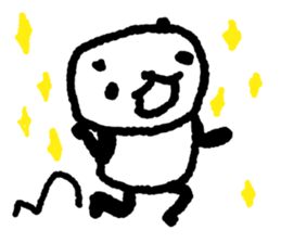 The character is big PANDA sticker #9928293