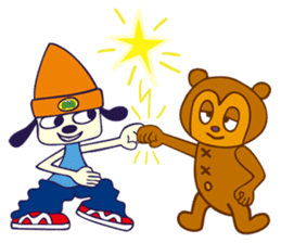 PJ Berri "PaRappa The Rapper" sticker #9928764