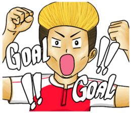 Red London sticker #9929116