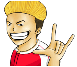 Red London sticker #9929119