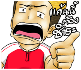 Red London sticker #9929123