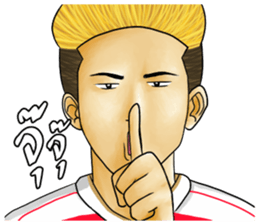 Red London sticker #9929125