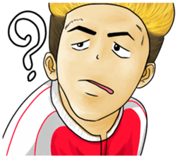 Red London sticker #9929127