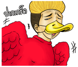 Red London sticker #9929133