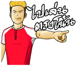 Red London sticker #9929144