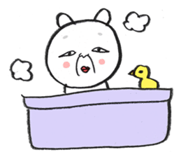 okame-Japanese mask- the cat (okamenyan) sticker #9929241