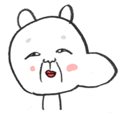 okame-Japanese mask- the cat (okamenyan) sticker #9929243