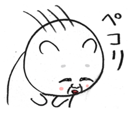 okame-Japanese mask- the cat (okamenyan) sticker #9929244