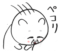 okame-Japanese mask- the cat (okamenyan) sticker #9929244