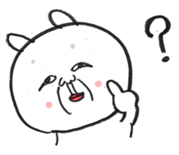 okame-Japanese mask- the cat (okamenyan) sticker #9929246