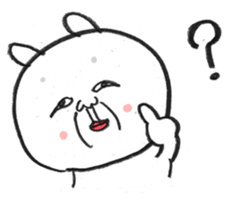 okame-Japanese mask- the cat (okamenyan) sticker #9929246