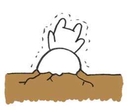 okame-Japanese mask- the cat (okamenyan) sticker #9929251