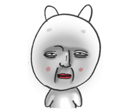 okame-Japanese mask- the cat (okamenyan) sticker #9929255