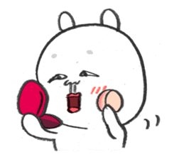 okame-Japanese mask- the cat (okamenyan) sticker #9929261