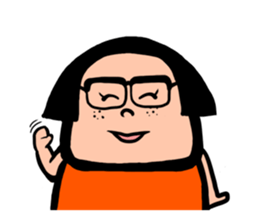 Girl by Ligar (1) sticker #9929560