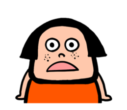 Girl by Ligar (1) sticker #9929563