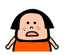 Girl by Ligar (1) sticker #9929573