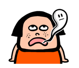 Girl by Ligar (1) sticker #9929575