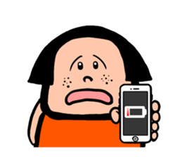 Girl by Ligar (1) sticker #9929580