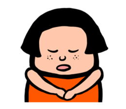 Girl by Ligar (1) sticker #9929584