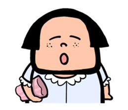 Girl by Ligar (1) sticker #9929588