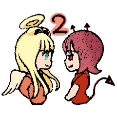 Tenshichan & Akumachan 2