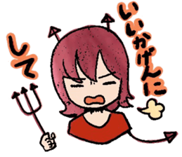 Tenshichan & Akumachan 2 sticker #9930816