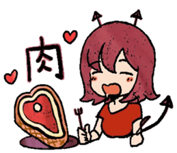 Tenshichan & Akumachan 2 sticker #9930817