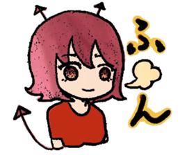 Tenshichan & Akumachan 2 sticker #9930818