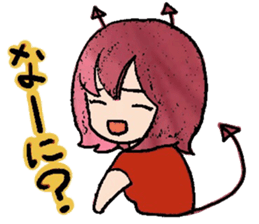 Tenshichan & Akumachan 2 sticker #9930819