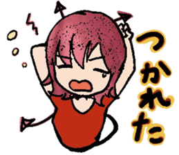 Tenshichan & Akumachan 2 sticker #9930824